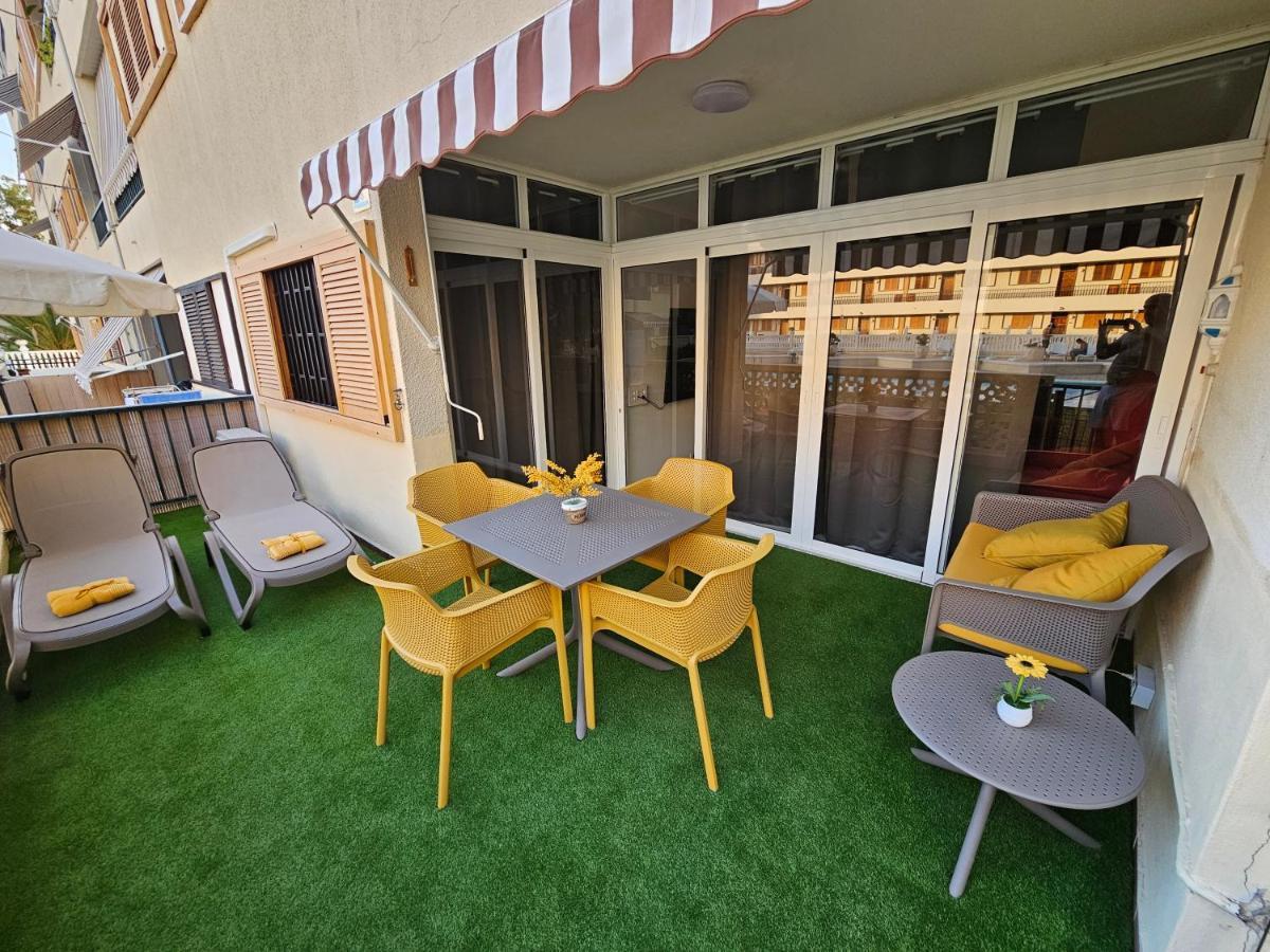Fayser 108 Beachfront With Direct Pool Access From Terrace Arona  Eksteriør bilde