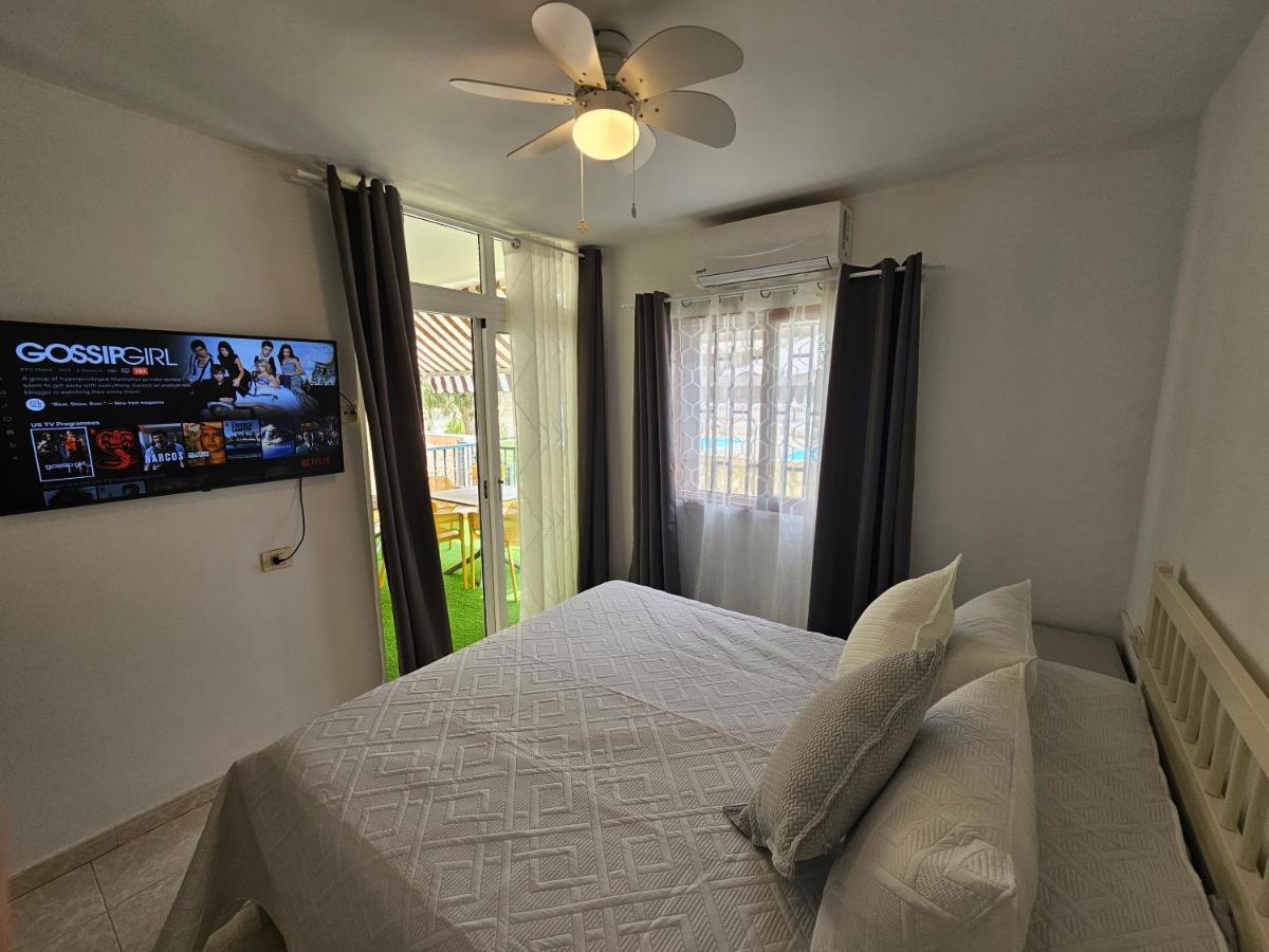 Fayser 108 Beachfront With Direct Pool Access From Terrace Arona  Eksteriør bilde